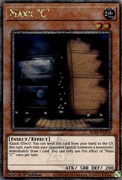 Maxx C (V.2) RA04-EN150 Quarter Century Secret Rare Englisch Boosterfrisch 1. Auflage - Quarter Century Stampede - mit ReCollectibles-Versandschutz - für Yu-Gi-Oh! von ReCollectibles