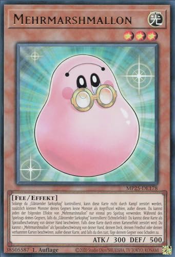 Mehrmarshmallon MP25-DE178 Ultra Rare Deutsch Boosterfrisch 1. Auflage - 2025 Mega-Pack Tin - mit ReCollectibles-Versandschutz - für Yu-Gi-Oh! Mehrmarshmallon MP25-DE178 Ultra Rare Deutsch Boosterfrisch 1. Auflage - 2025 Mega-Pack Tin - mit ReCollectibles-Versandschutz - für Yu-Gi-Oh! von ReCollectibles