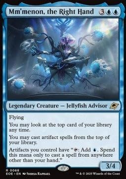 Mm'menon, die Rechte Hand EOE-68 Rare Deutsch Boosterfrisch - Edge of Eternities - mit ReCollectibles-Versandschutz - für Magic/MTG Mm'menon, die Rechte Hand EOE-68 Rare Deutsch Boosterfrisch - Edge of Eternities - mit ReCollectibles-Versandschutz - für Magic/MTG von ReCollectibles