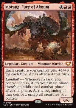 Moraug, Zorn von Akoum EOC-89 Mythic Deutsch Boosterfrisch - Commander: Edge of Eternities - mit ReCollectibles-Versandschutz - für Magic/MTG Moraug, Zorn von Akoum EOC-89 Mythic Deutsch Boosterfrisch - Commander: Edge of Eternities - mit ReCollectibles-Versandschutz - für Magic/MTG von ReCollectibles