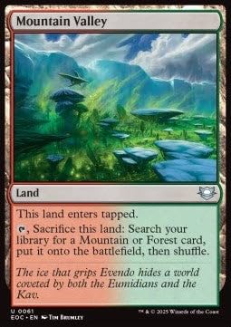 Mountain Valley EOC-61 Uncommon Englisch Boosterfrisch - Commander: Edge of Eternities - mit ReCollectibles-Versandschutz - für Magic/MTG Mountain Valley EOC-61 Uncommon Englisch Boosterfrisch - Commander: Edge of Eternities - mit ReCollectibles-Versandschutz - für Magic/MTG von ReCollectibles