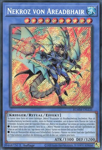 Nekroz von Areadbhair BLMM-DE135 Secret Rare Deutsch Boosterfrisch 1. Auflage - Battles of Legend: Monster Mayhem - mit ReCollectibles-Versandschutz - für Yu-Gi-Oh! Nekroz von Areadbhair BLMM-DE135 Secret Rare Deutsch Boosterfrisch 1. Auflage - Battles of Legend: Monster Mayhem - mit ReCollectibles-Versandschutz - für Yu-Gi-Oh! von ReCollectibles