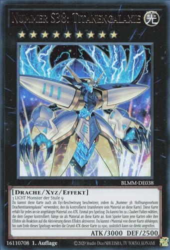 Nummer S38: Titanengalaxie BLMM-DE038 Ultra Rare Deutsch Boosterfrisch 1. Auflage - Battles of Legend: Monster Mayhem - mit ReCollectibles-Versandschutz - für Yu-Gi-Oh! Nummer S38: Titanengalaxie BLMM-DE038 Ultra Rare Deutsch Boosterfrisch 1. Auflage - Battles of Legend: Monster Mayhem - mit ReCollectibles-Versandschutz - für Yu-Gi-Oh! von ReCollectibles
