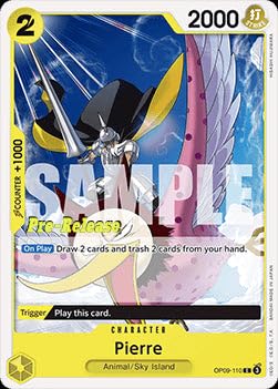 Pierre (OP09-110) OP09P Common Englisch Near Mint - Promos: Emperors in The New World - mit ReCollectibles-Versandschutz - für One Piece von ReCollectibles