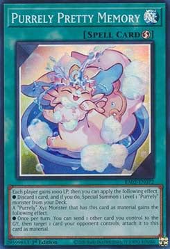 Purrely Pretty Memory (V.1) RA02-EN072 Super Rare Englisch Boosterfrisch 1. Auflage - 25th Anniversary Rarity Collection II - mit ReCollectibles-Versandschutz - für Yu-Gi-Oh! von ReCollectibles