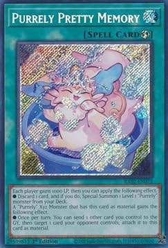 Purrely Pretty Memory (V.3) RA02-EN072 Secret Rare Englisch Boosterfrisch 1. Auflage - 25th Anniversary Rarity Collection II - mit ReCollectibles-Versandschutz - für Yu-Gi-Oh! von ReCollectibles