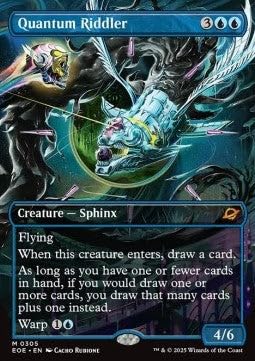 Quantum Riddler XEOE-305 Mythic Deutsch Boosterfrisch - Edge of Eternities: Extras - mit ReCollectibles-Versandschutz - für Magic/MTG Quantum Riddler XEOE-305 Mythic Deutsch Boosterfrisch - Edge of Eternities: Extras - mit ReCollectibles-Versandschutz - für Magic/MTG von ReCollectibles