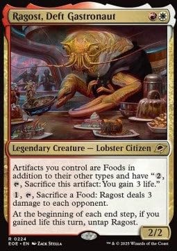 Ragost, gewandter Gastronaut EOE-224 Rare Deutsch Boosterfrisch - Edge of Eternities - mit ReCollectibles-Versandschutz - für Magic/MTG Ragost, gewandter Gastronaut EOE-224 Rare Deutsch Boosterfrisch - Edge of Eternities - mit ReCollectibles-Versandschutz - für Magic/MTG von ReCollectibles