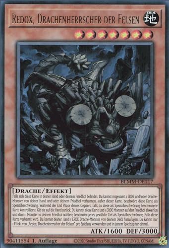 Redox, Drachenherrscher der Felsen BLMM-DE117 Ultra Rare Deutsch Boosterfrisch 1. Auflage - Battles of Legend: Monster Mayhem - mit ReCollectibles-Versandschutz - für Yu-Gi-Oh! Redox, Drachenherrscher der Felsen BLMM-DE117 Ultra Rare Deutsch Boosterfrisch 1. Auflage - Battles of Legend: Monster Mayhem - mit ReCollectibles-Versandschutz - für Yu-Gi-Oh! von ReCollectibles