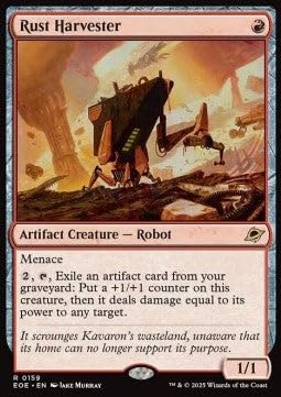 Rost-Ernter EOE-159 Rare Deutsch Boosterfrisch - Edge of Eternities - mit ReCollectibles-Versandschutz - für Magic/MTG Rost-Ernter EOE-159 Rare Deutsch Boosterfrisch - Edge of Eternities - mit ReCollectibles-Versandschutz - für Magic/MTG von ReCollectibles