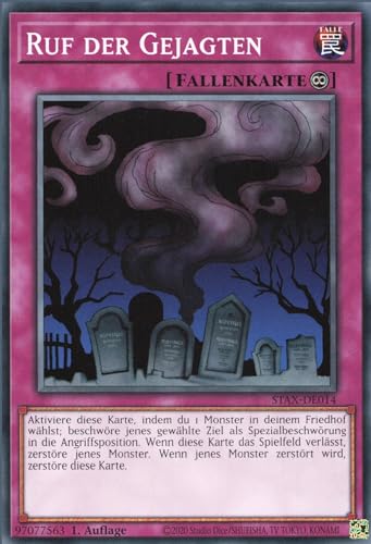 Ruf der Gejagten STAX-DE014 Common Deutsch Boosterfrisch 1. Auflage - 2-Player Starter Set - mit ReCollectibles-Versandschutz - für Yu-Gi-Oh! Ruf der Gejagten STAX-DE014 Common Deutsch Boosterfrisch 1. Auflage - 2-Player Starter Set - mit ReCollectibles-Versandschutz - für Yu-Gi-Oh! von ReCollectibles