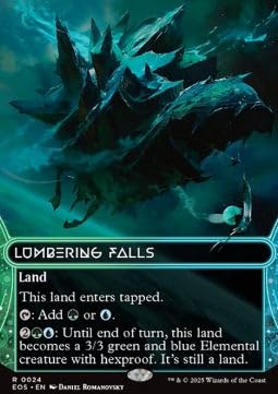 Rumpelholz-Wasserfälle (V.1) EOS-24 Rare Deutsch Boosterfrisch - Stellar Sights - mit ReCollectibles-Versandschutz - für Magic/MTG von ReCollectibles