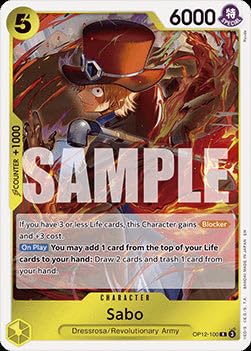 Sabo (OP12-100) OP12 Rare Englisch Boosterfrisch - Legacy of The Master - mit ReCollectibles-Versandschutz - für One Piece von ReCollectibles
