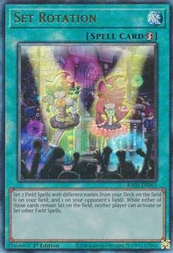 Set Rotation (V.7) RA03-EN065 Ultimate Rare Englisch Near Mint 1. Auflage - Quarter Century Bonanza - mit ReCollectibles-Versandschutz - für Yu-Gi-Oh! von ReCollectibles