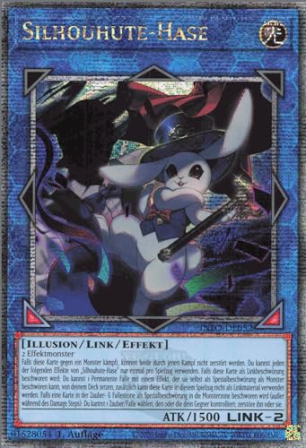 Silhouhute-Hase (V.2) INFO-DE052 Quarter Century Secret Rare Deutsch Near Mint 1. Auflage - The Infinite Forbidden - mit ReCollectibles-Versandschutz - für Yu-Gi-Oh! von ReCollectibles