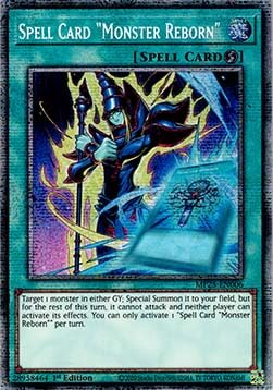 Spell Card Monster Reborn MP25-EN006 Starlight Rare Englisch Boosterfrisch 1. Auflage - 2025 Mega-Pack Tin - mit ReCollectibles-Versandschutz - für Yu-Gi-Oh! Spell Card Monster Reborn MP25-EN006 Starlight Rare Englisch Boosterfrisch 1. Auflage - 2025 Mega-Pack Tin - mit ReCollectibles-Versandschutz - für Yu-Gi-Oh! von ReCollectibles