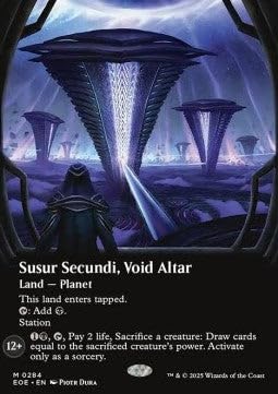 Susur Secundi, Altar der Leere (V.1) XEOE-284 Mythic Deutsch Boosterfrisch - Edge of Eternities: Extras - mit ReCollectibles-Versandschutz - für Magic/MTG von ReCollectibles