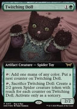 Twitching Doll BABP-417 Rare Englisch Near Mint Foil - Buy a Box Promos - mit ReCollectibles-Versandschutz - für Magic/MTG Twitching Doll BABP-417 Rare Englisch Near Mint Foil - Buy a Box Promos - mit ReCollectibles-Versandschutz - für Magic/MTG von ReCollectibles