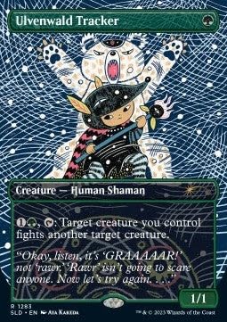 Ulvenwald Tracker SLDSP3-1283 Rare Englisch Near Mint Foil - Secret Lair Drop Series: Spring Superdrop 2023 - mit ReCollectibles-Versandschutz - für Magic/MTG von ReCollectibles