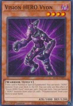 Vision Hero Vyon BLC1-EN097 Common Englisch Boosterfrisch 1. Auflage - Battles of Legend: Chapter 1 - mit ReCollectibles-Versandschutz - für Yu-Gi-Oh! Vision Hero Vyon BLC1-EN097 Common Englisch Boosterfrisch 1. Auflage - Battles of Legend: Chapter 1 - mit ReCollectibles-Versandschutz - für Yu-Gi-Oh! von ReCollectibles