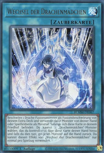Wechsel der Drachenmädchen BLMM-DE067 Ultra Rare Deutsch Boosterfrisch 1. Auflage - Battles of Legend: Monster Mayhem - mit ReCollectibles-Versandschutz - für Yu-Gi-Oh! Wechsel der Drachenmädchen BLMM-DE067 Ultra Rare Deutsch Boosterfrisch 1. Auflage - Battles of Legend: Monster Mayhem - mit ReCollectibles-Versandschutz - für Yu-Gi-Oh! von ReCollectibles