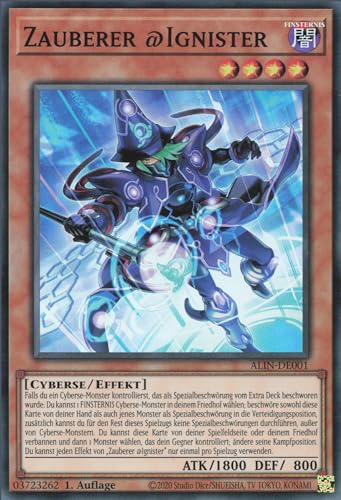 Zauberer @Ignister ALIN-DE001 Super Rare Deutsch Boosterfrisch 1. Auflage - Alliance Insight - mit ReCollectibles-Versandschutz - für Yu-Gi-Oh! Zauberer @Ignister ALIN-DE001 Super Rare Deutsch Boosterfrisch 1. Auflage - Alliance Insight - mit ReCollectibles-Versandschutz - für Yu-Gi-Oh! von ReCollectibles