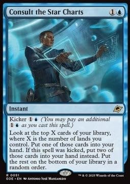 Zurateziehen der Sternenkarten EOE-51 Rare Deutsch Boosterfrisch - Edge of Eternities - mit ReCollectibles-Versandschutz - für Magic/MTG Zurateziehen der Sternenkarten EOE-51 Rare Deutsch Boosterfrisch - Edge of Eternities - mit ReCollectibles-Versandschutz - für Magic/MTG von ReCollectibles