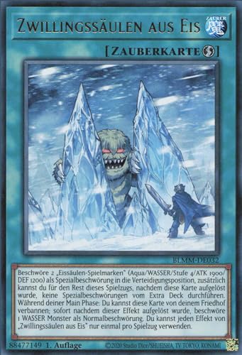 Zwillingssäulen aus EIS BLMM-DE032 Ultra Rare Deutsch Boosterfrisch 1. Auflage - Battles of Legend: Monster Mayhem - mit ReCollectibles-Versandschutz - für Yu-Gi-Oh! Zwillingssäulen aus EIS BLMM-DE032 Ultra Rare Deutsch Boosterfrisch 1. Auflage - Battles of Legend: Monster Mayhem - mit ReCollectibles-Versandschutz - für Yu-Gi-Oh! von ReCollectibles