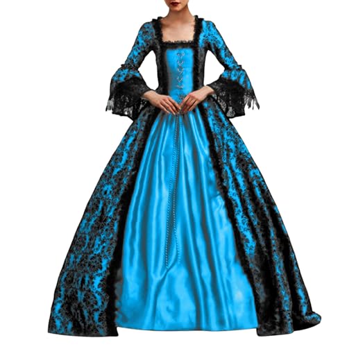 Cosplay-Outfits für Halloween-Kostüme, perfekt für alle Jahreszeiten. Elegantes Design mit detaillierten Mustern. Vervollständigen Sie Ihren mit High Heels. Encanto-Cosplay-Kostüm (Sky Blue, XXXXL) Cosplay-Outfits für Halloween-Kostüme, perfekt für alle Jahreszeiten. Elegantes Design mit detaillierten Mustern. Vervollständigen Sie Ihren mit High Heels. Encanto-Cosplay-Kostüm (Sky Blue, XXXXL) von ReSin90s
