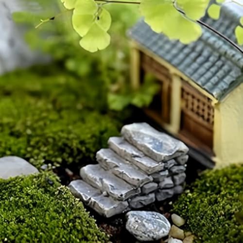 26 Stück Märchen-Gartendekorationen, Puppenhaus-Haus, Outdoor, Märchen, Garten, Hof, Dekoration, Set, Feenhaus-Diorama-Zubehör 26 Stück Märchen-Gartendekorationen, Puppenhaus-Haus, Outdoor, Märchen, Garten, Hof, Dekoration, Set, Feenhaus-Diorama-Zubehör von ReachMall