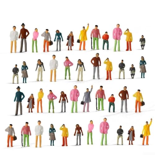 Realistische 50 Passagierfiguren für maßstabsgetreue Modelle, verbessern Sie Ihr Eisenbahnerlebnis mit detaillierten Charakteren Realistische 50 Passagierfiguren für maßstabsgetreue Modelle, verbessern Sie Ihr Eisenbahnerlebnis mit detaillierten Charakteren von ReachMall