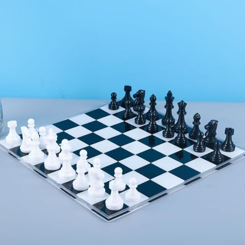 Sculptural Fun Explore the Art of Crafting an For International Chess Set with Resins (Large Chessboard) von ReachMall