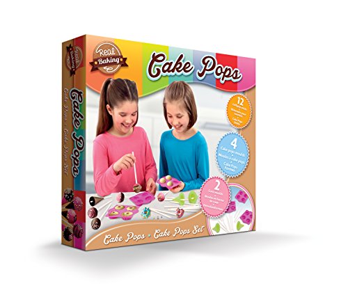 Real Baking 40629.4300, Küchenspielzeug Cake Pops, Backen, Set von Real Baking