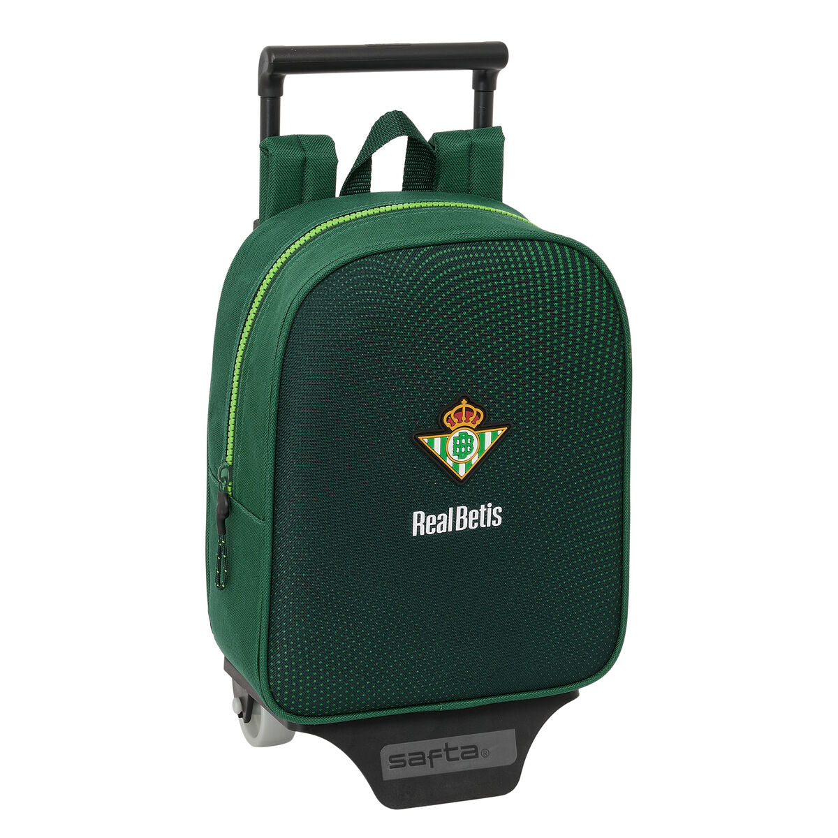 Schulrucksack mit Rädern Real Betis Balompié grün 22 x 27 x 10 cm von Real Betis Balompié