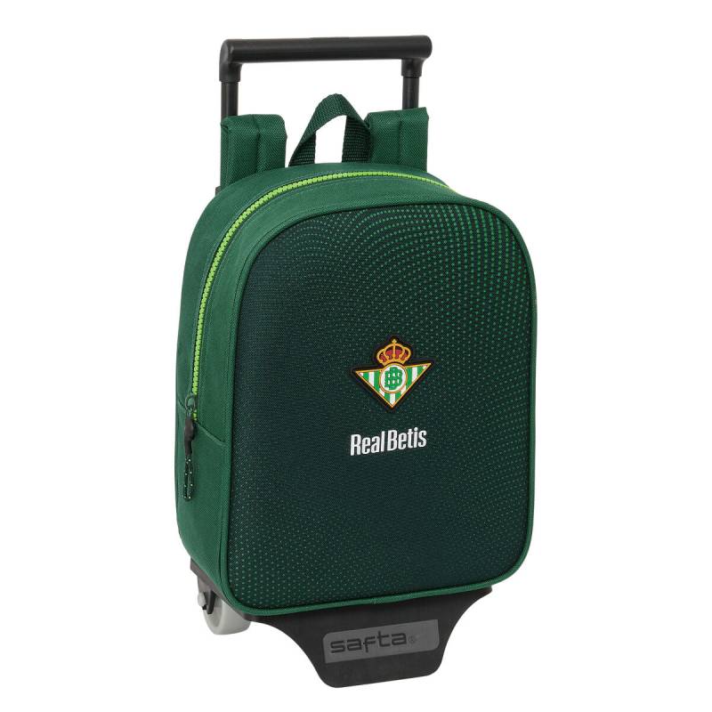 Schulrucksack mit Rädern Real Betis Balompié grün 22 x 27 x 10 cm von Real Betis Balompié