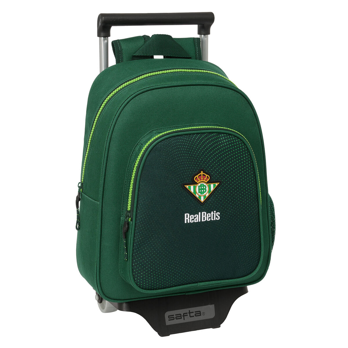 Schulrucksack mit Rädern Real Betis Balompié grün 28 x 34 x 10 cm von Real Betis Balompié