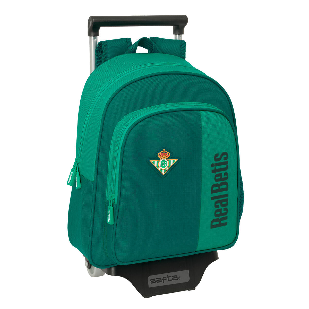 Schulrucksack mit Rädern Real Betis Balompié grün 28 x 34 x 10 cm von Real Betis Balompié