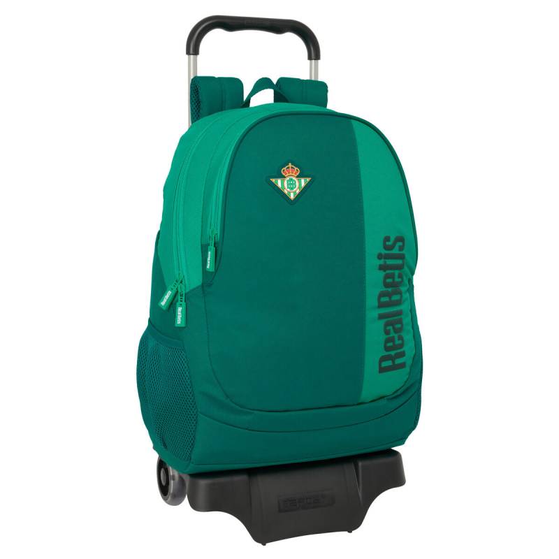 Schulrucksack mit Rädern Real Betis Balompié grün 30 x 43 x 14 cm von Real Betis Balompié