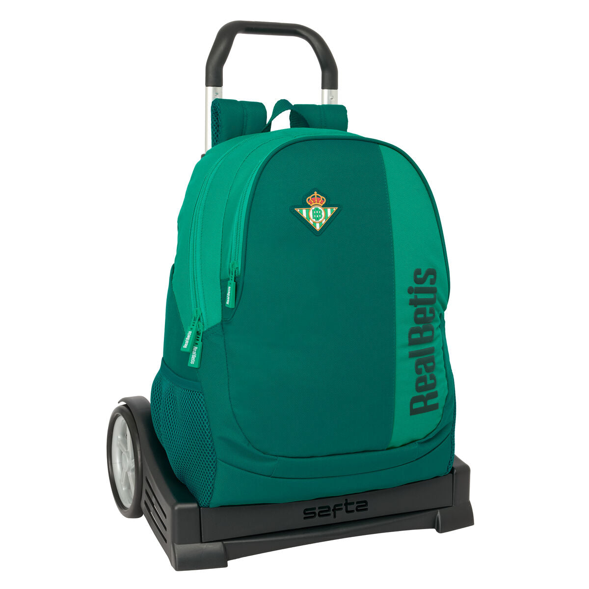 Schulrucksack mit Rädern Real Betis Balompié grün 32 x 43 x 14 cm von Real Betis Balompié