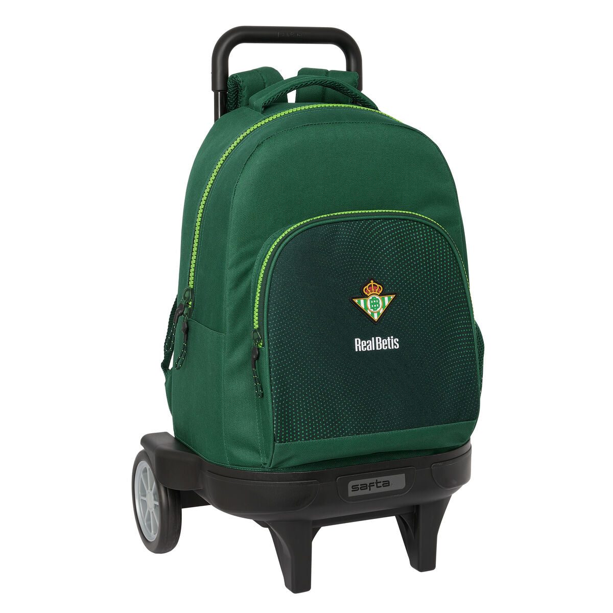 Schulrucksack mit Rädern Real Betis Balompié grün 33 x 45 x 22 cm von Real Betis Balompié