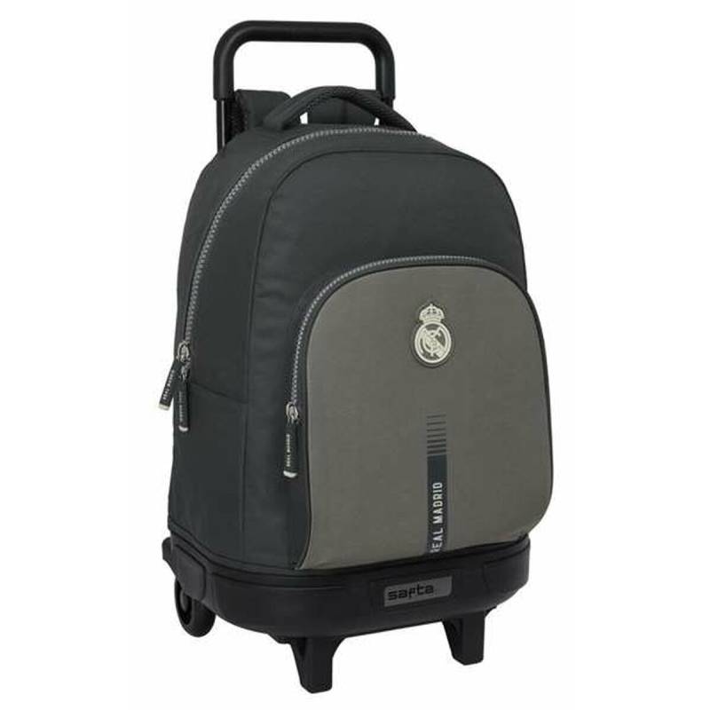 Schulrucksack Real Madrid C.F. Grau 33 x 45 x 22 cm von Real Madrid C.F.