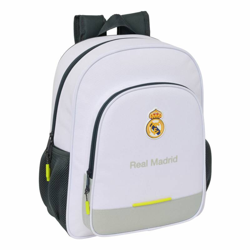 Schulrucksack Real Madrid C.F. Weiß 32 x 38 x 12 cm von Real Madrid C.F.
