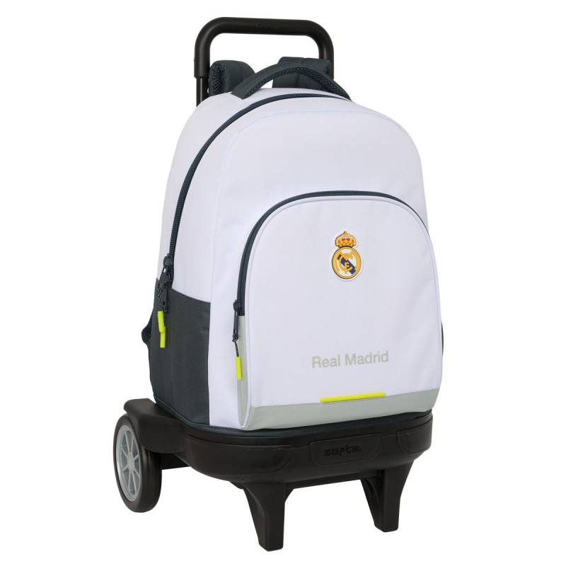Schulrucksack Real Madrid C.F. Weiß 33 x 45 x 22 cm von Real Madrid C.F.