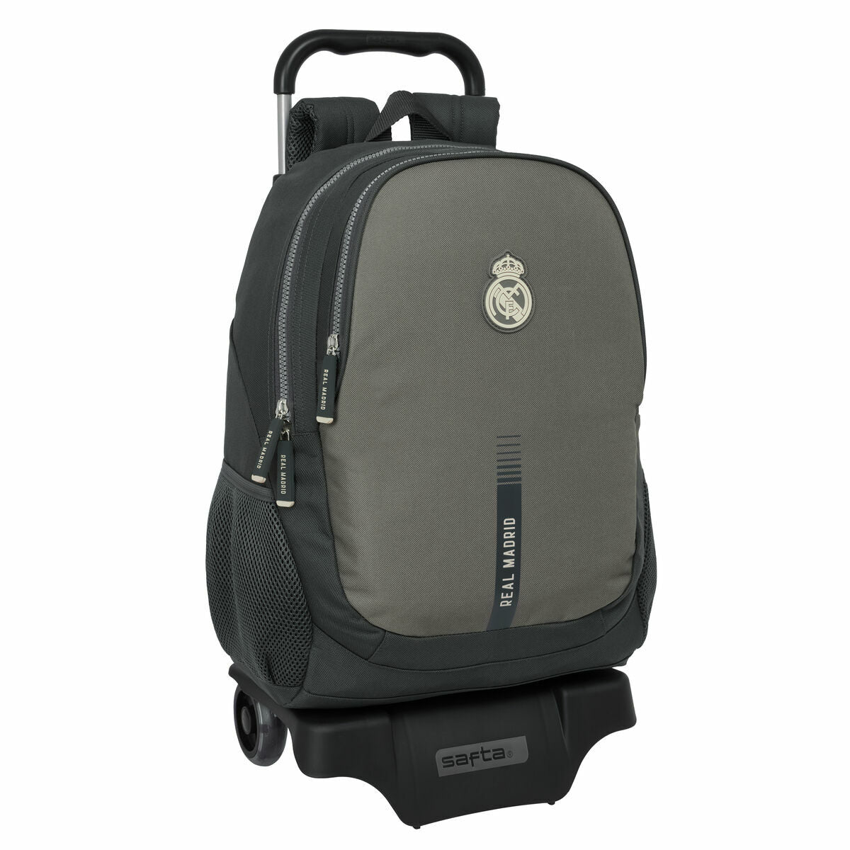 Schulrucksack mit Rädern Real Madrid C.F. Grau 32 x 44 x 16 cm Schulrucksack mit Rädern Real Madrid C.F. Grau 32 x 44 x 16 cm von Real Madrid C.F.