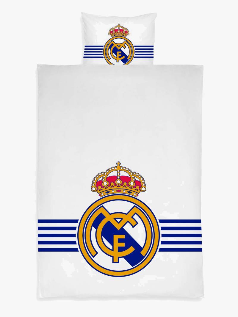 Real Madrid Bettwäsche 150x210 cm, Weiß Real Madrid Bettwäsche 150x210 cm, Weiß von Real Madrid