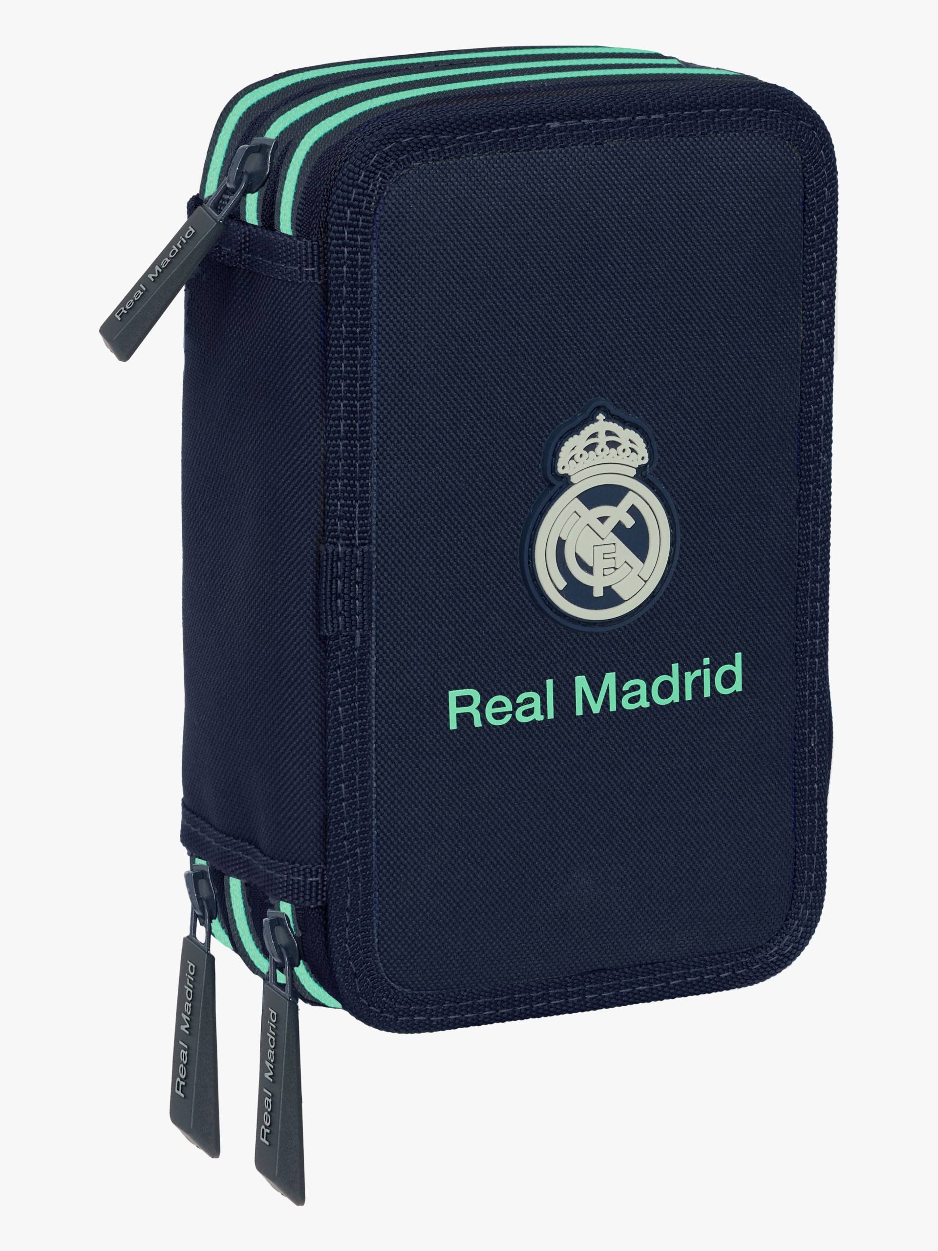 Real Madrid Gefülltes Dreifach-Federmäppchen 37 Teile, 2ª Equipment 25/26 von Real Madrid
