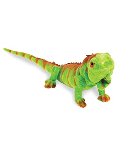 Real Planet 76,2 cm Leguan Stofftier - Grüner Leguan Realistisches Eidechsenspielzeug für Jungen, über 2 Fuß Wildtiere Plüsch Super Soft Plushies Geschenk Real Planet 76,2 cm Leguan Stofftier - Grüner Leguan Realistisches Eidechsenspielzeug für Jungen, über 2 Fuß Wildtiere Plüsch Super Soft Plushies Geschenk von Real Planet