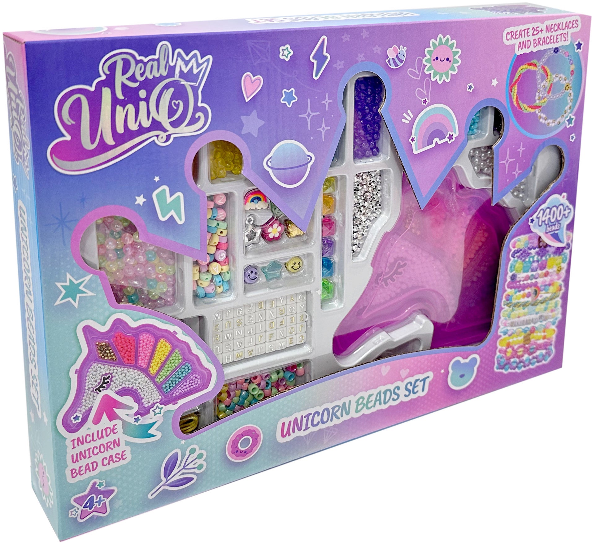 Real UniQ Großes Perlenset Einhorn von Real UniQ