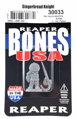 Gingerbread Knight 25 mm Heldenhafte Skala Reaper Bones USA Reaper Miniatures von REAPER MINIATURES