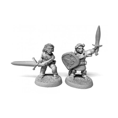 Reaper Miniatures Halfling Kämpfer und Barbar von Reaper Miniatures